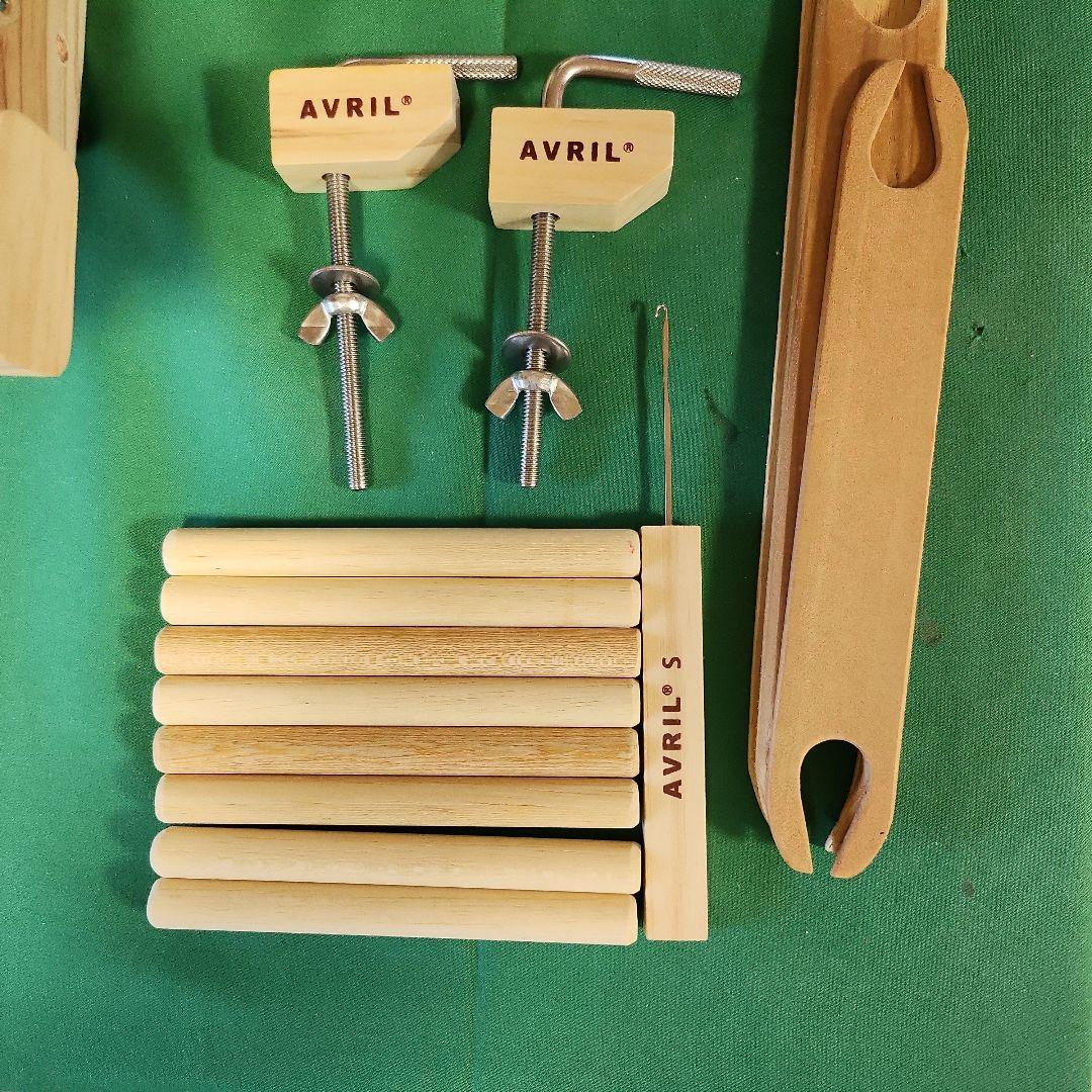 naoko 　機織り機　卓上織り機　Loom 30用ヘドルが使える