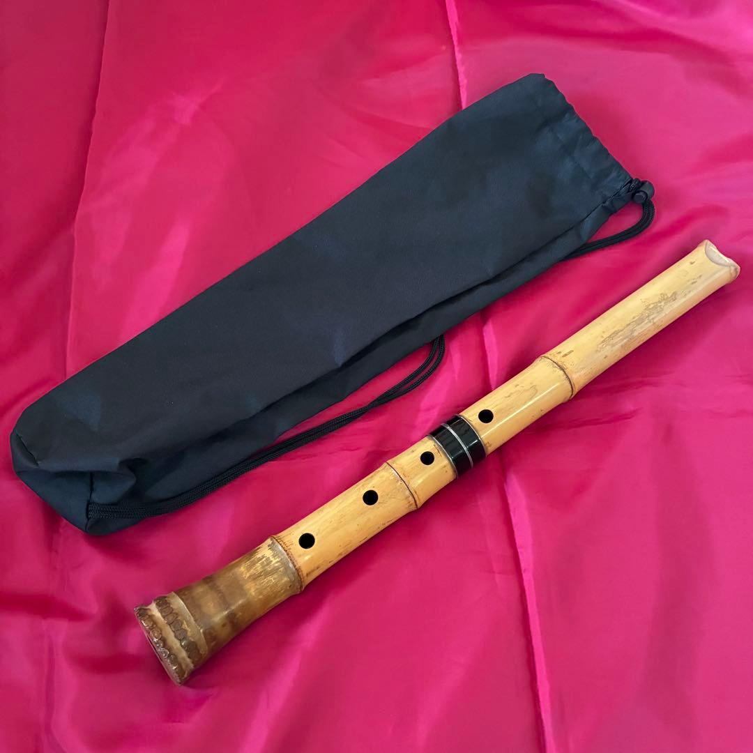 尺八　銘　秀童　２印　琴古流