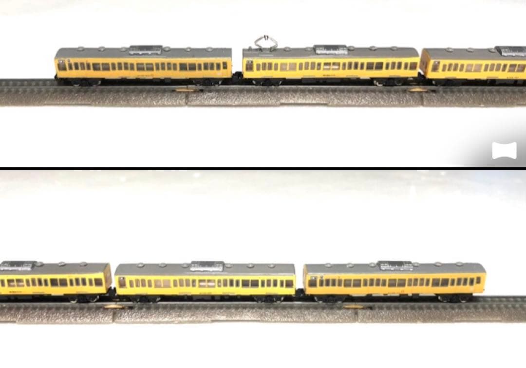 栄進堂 Tゲージ 第1弾　103系 JR東日本 総武本線 イエロー　8両セット