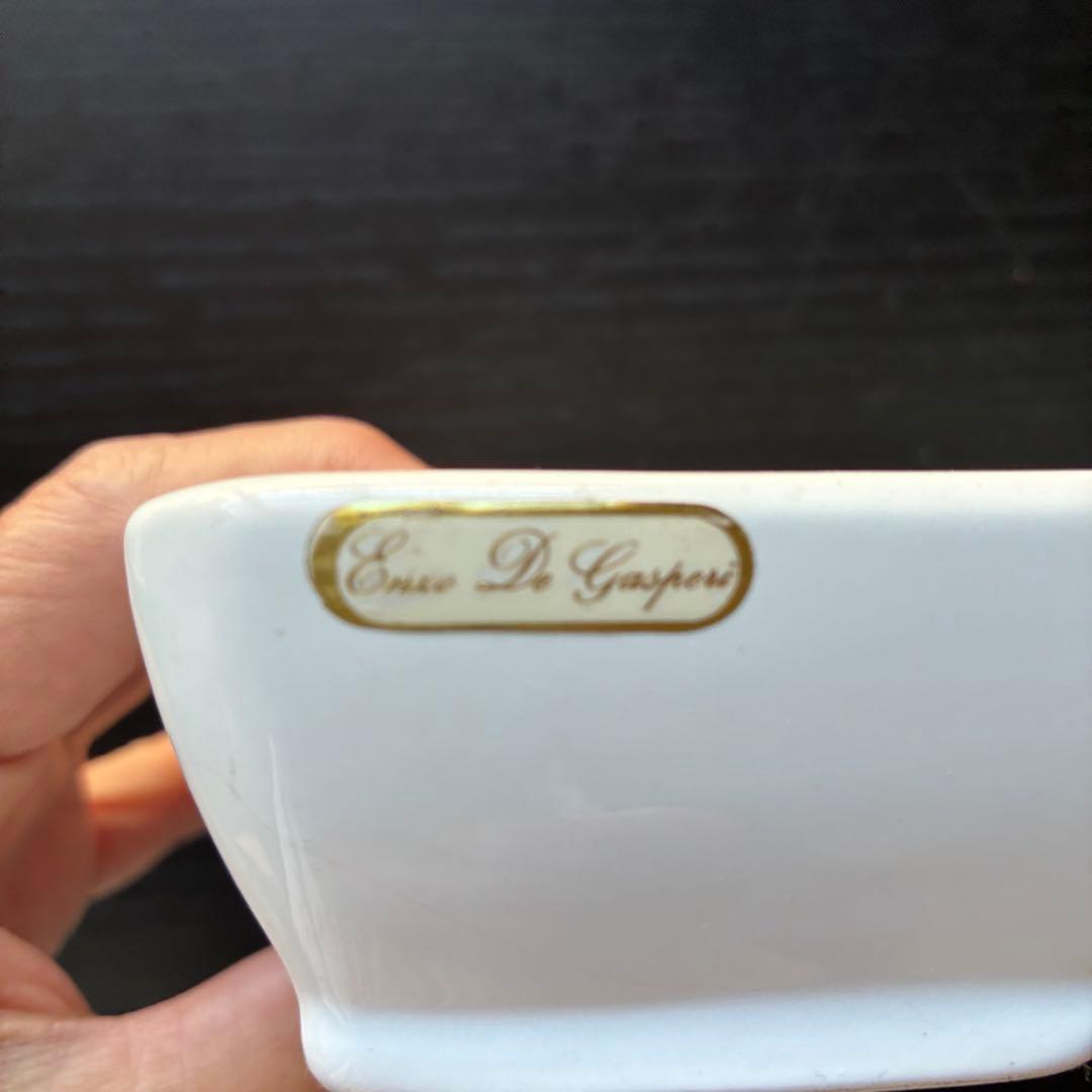 ミッドセンチュリー　陶器　オブジェ　灰皿　インテリア小物　no.2