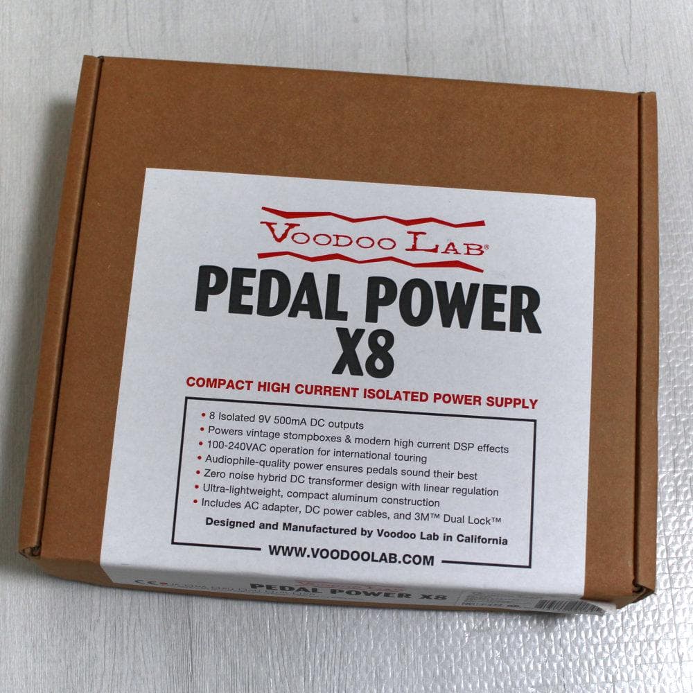 ギター VOODOO LAB Pedal Power X8