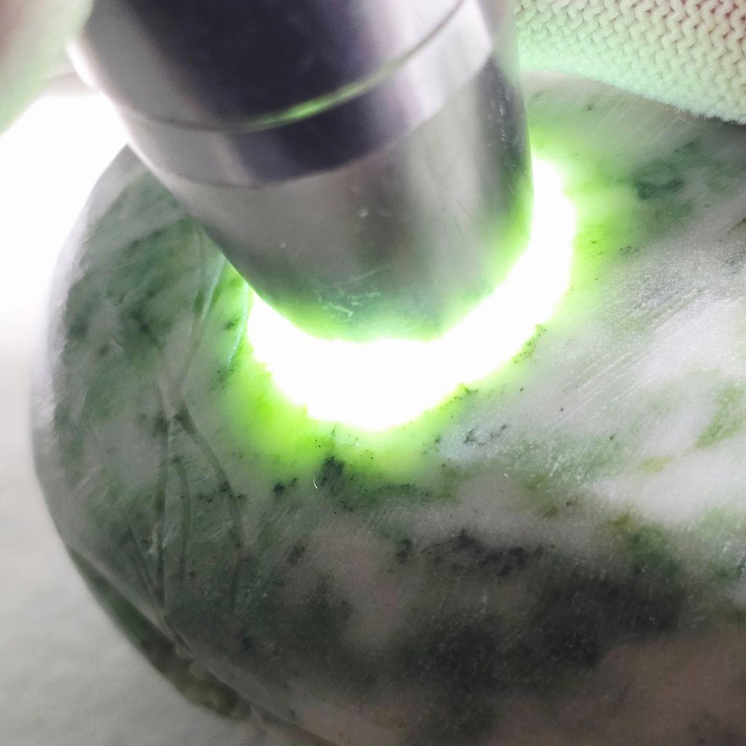 中国古美術 天然石 翡翠 碧玉 手彫 深山訪友紋 超大型玉掛飾 置物 根付 激安