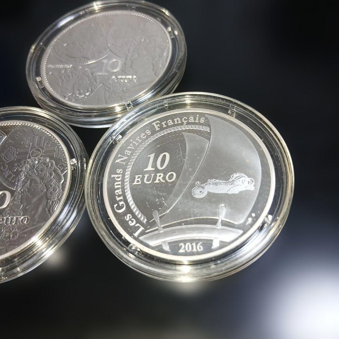 2016年 10ユーロ 2017年10ユーロ2枚計3枚