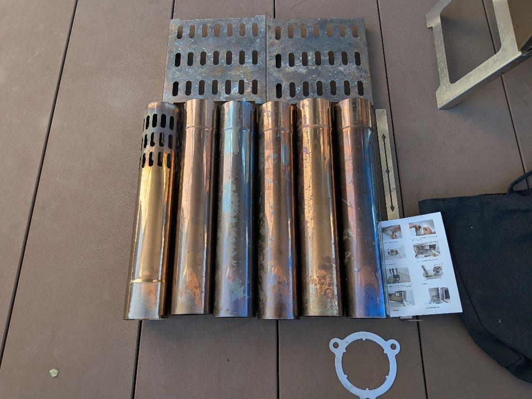 MOON LENCE 薪ストーブ 二次燃焼 耐熱ガラス窓