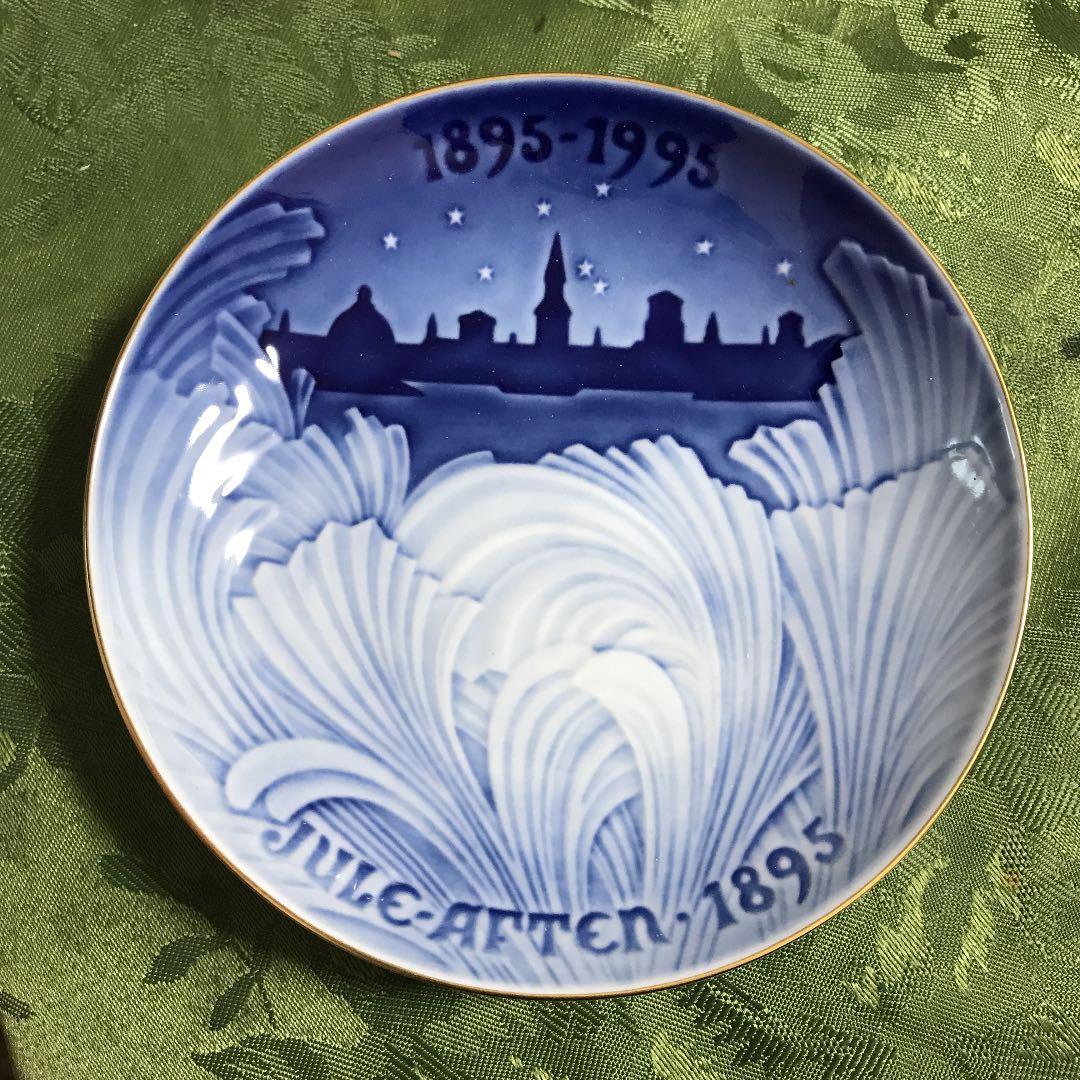 工芸品 100th anniversary of Christmas plate