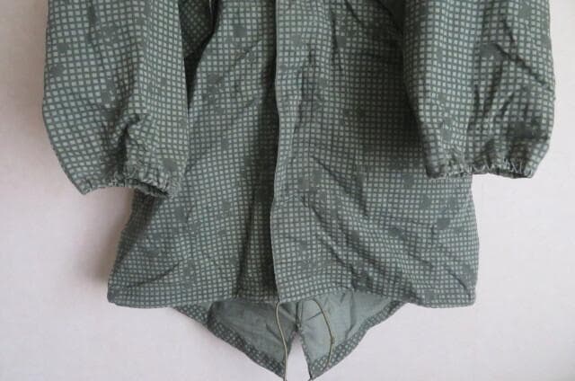 米軍実83's84's ナイトデザートカモパーカーライナーセットSモッズパーカー