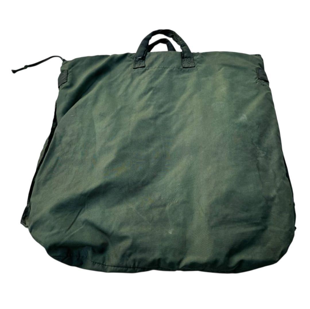 ビンテージ　70s　ミリタリー　米軍　ヘルメットバッグ　鞄　USAF