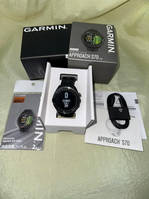 ガーミンアプローチs70 ブロンズ ゴルフナビ機能付き