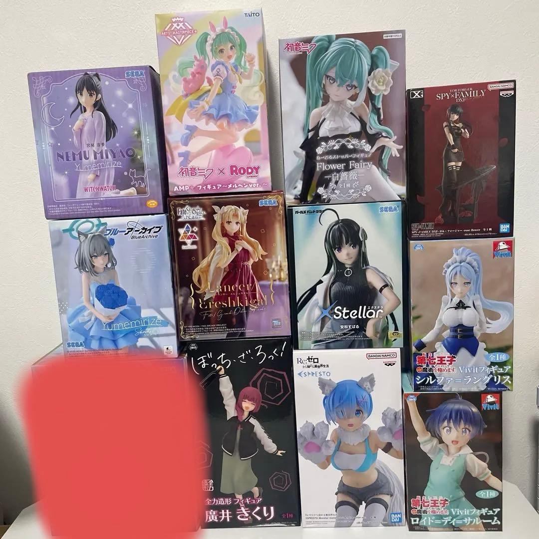 美少女系　プライズフィギュア　まとめ売り　11個セット　新作あり