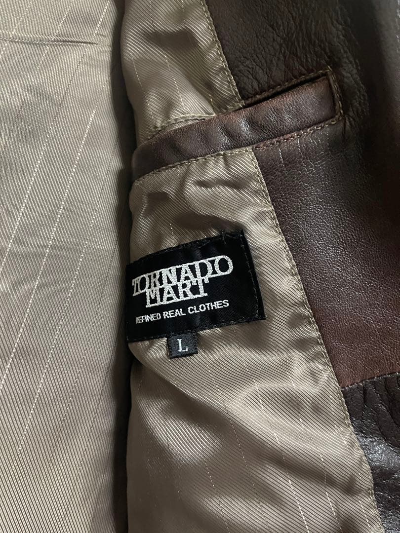 R*N様 TORNADO MART レザージャケット 毛皮