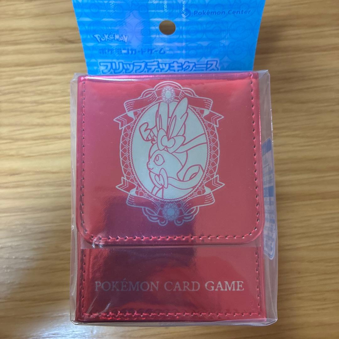 【新品未開封】コレクションファイル　イーブイズ　フリップデッキケース ニンフィア