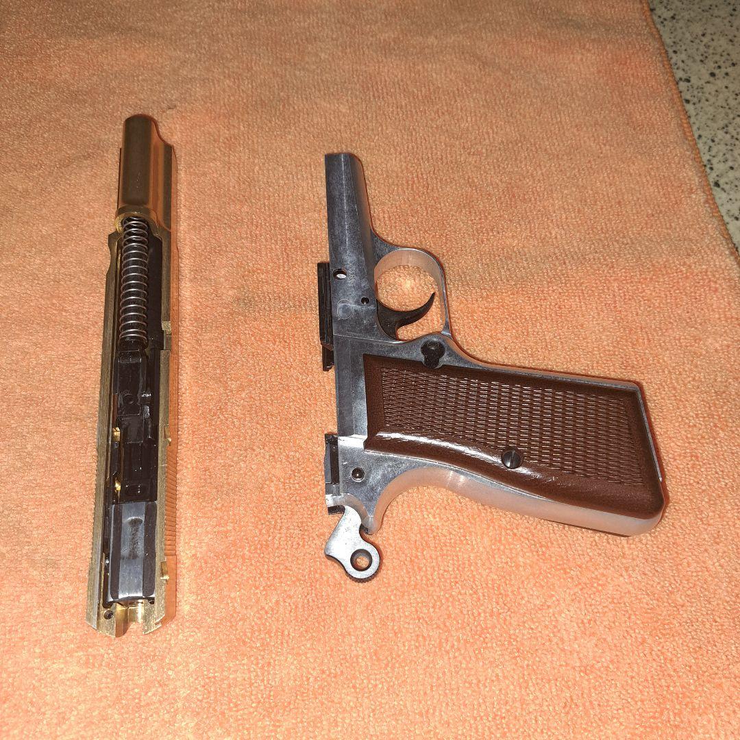 ZEKE アルミ削り出しブローニングHP メタル アルマイト