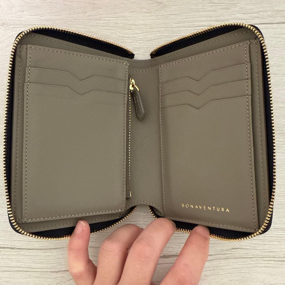 BONAVENTURA ミディアムジップウォレット 二つ折り財布
