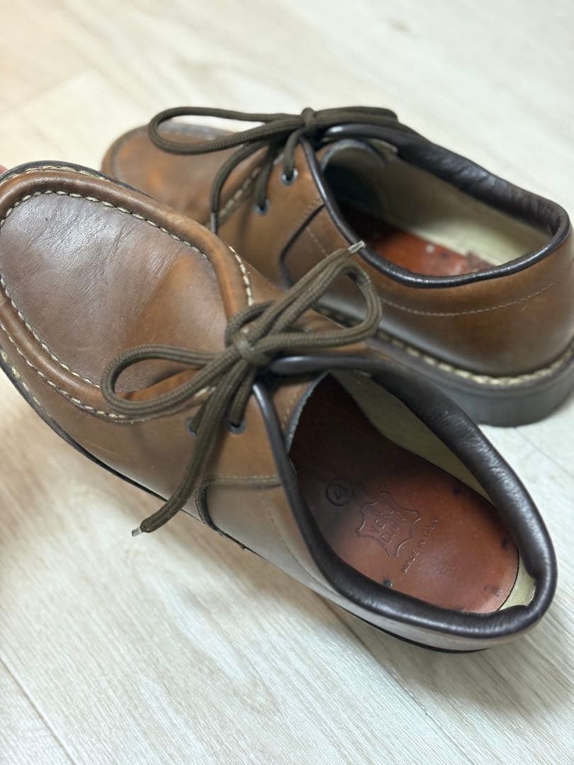 チロリアンシューズ　RUBBERMAC パラブーツ　paraboot イタリア製