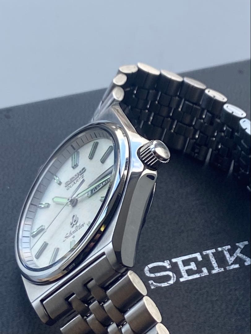 セイコー SEIKOシルバーウェーブ　希少モデル　アンティーク　キズ無し極美品