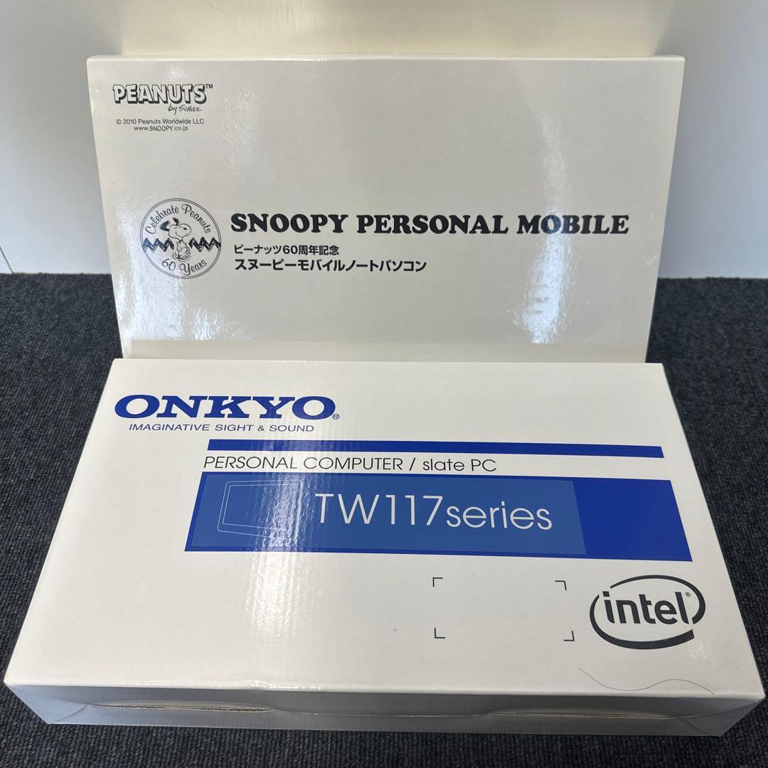 ピーナッツ60周年記念　PC スヌーピー モバイルノートパソコン　未使用　新品