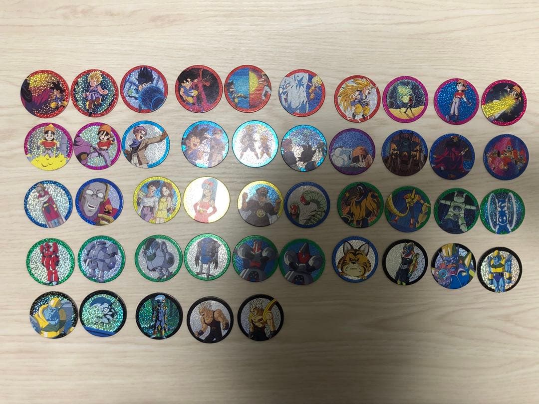 【超激レア】ドラゴンボールGT メンコ 46〜90番 コンプリートセット