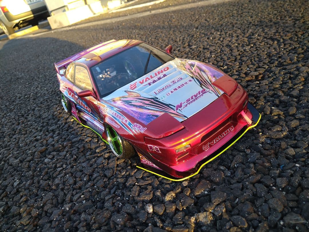 ReveD　wisteria180SX　制作済新品ラジコンボディ