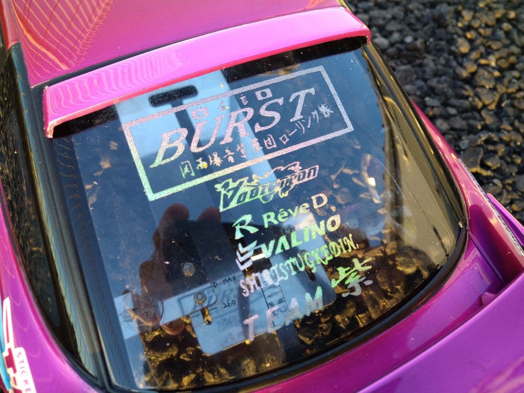 ReveD　wisteria180SX　制作済新品ラジコンボディ