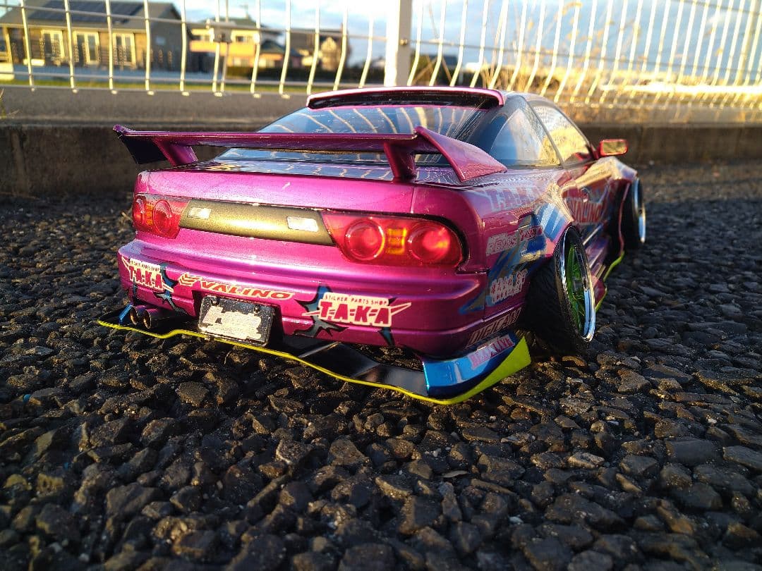 ReveD　wisteria180SX　制作済新品ラジコンボディ