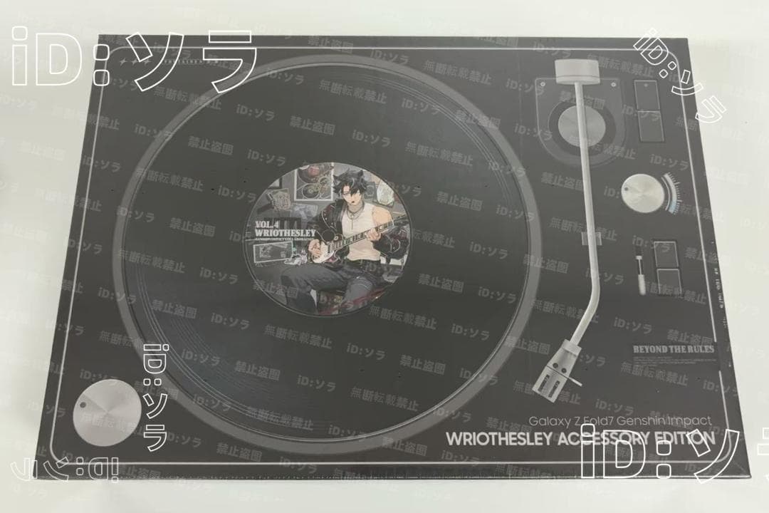 原神　リオセスリ　ギャラクシーストア　韓国限定　アクセサリーエディション