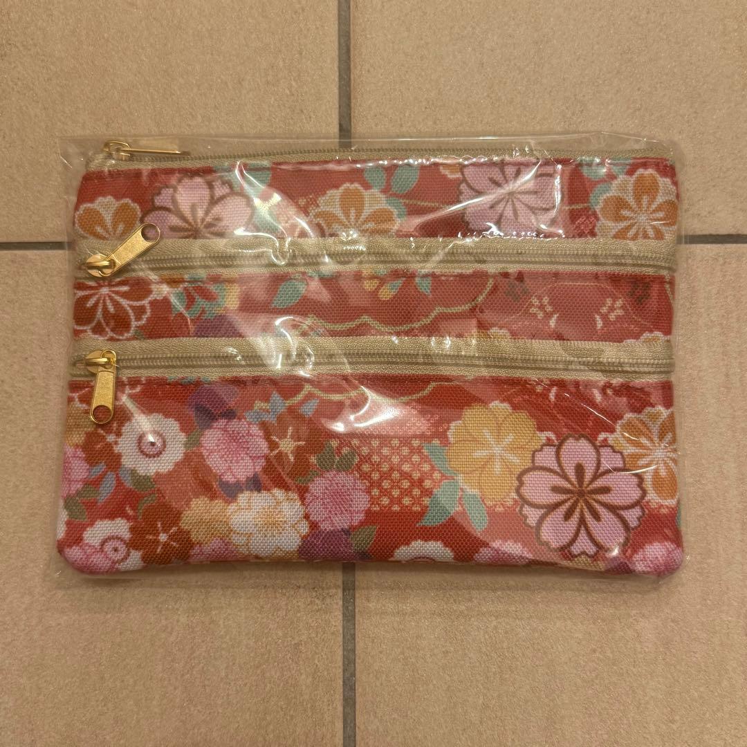 大阪•関西万博　2025 西陣織柄　扇子 ポーチ　飯田グループ　ギネス　EXPO