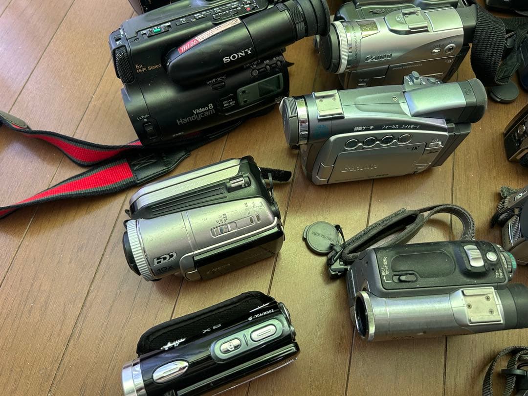 【ジャンク品】ハンディカムセット 20台 Sony Panasonic JVC