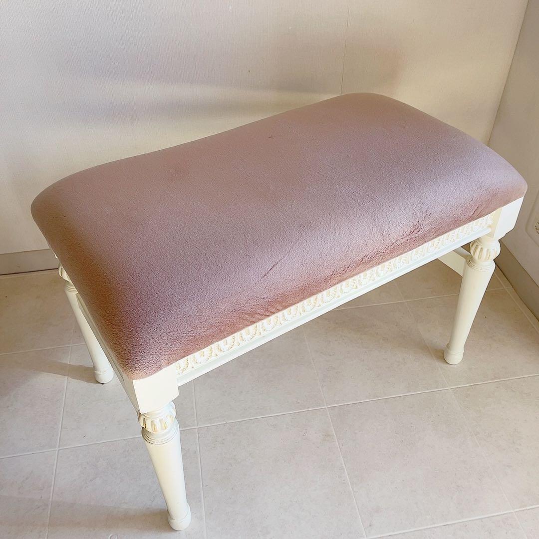 emiri　　アンティーク　シャビーシック　椅子　チェア　スツール