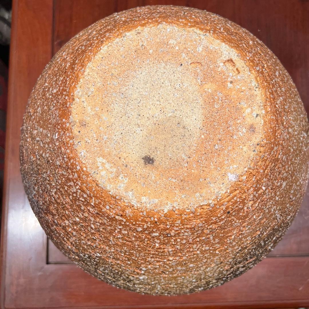 信楽焼　花瓶　志道作　花器　Japanesetraditional