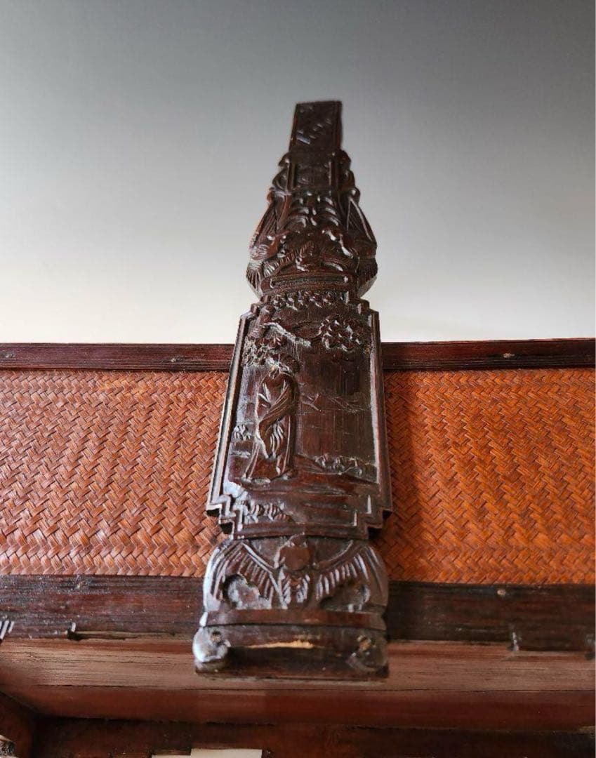 【セール】煎茶道具　茶道具　提籃　ていらん　籠　煎茶　茶道具　箱　竹　箱無し