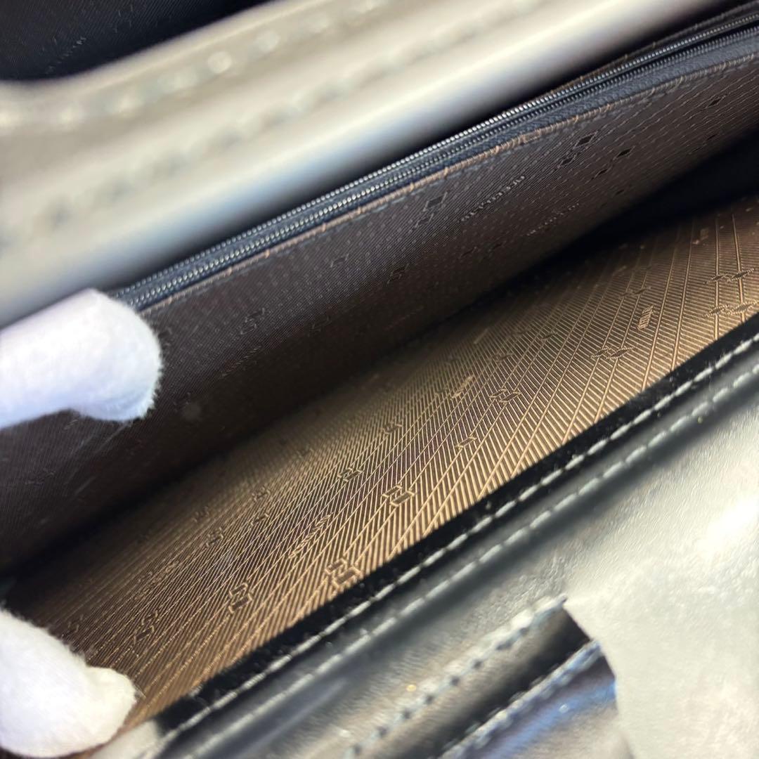 限定品✨️ JAL×ACE パイロットケース オールレザー 黒 本革