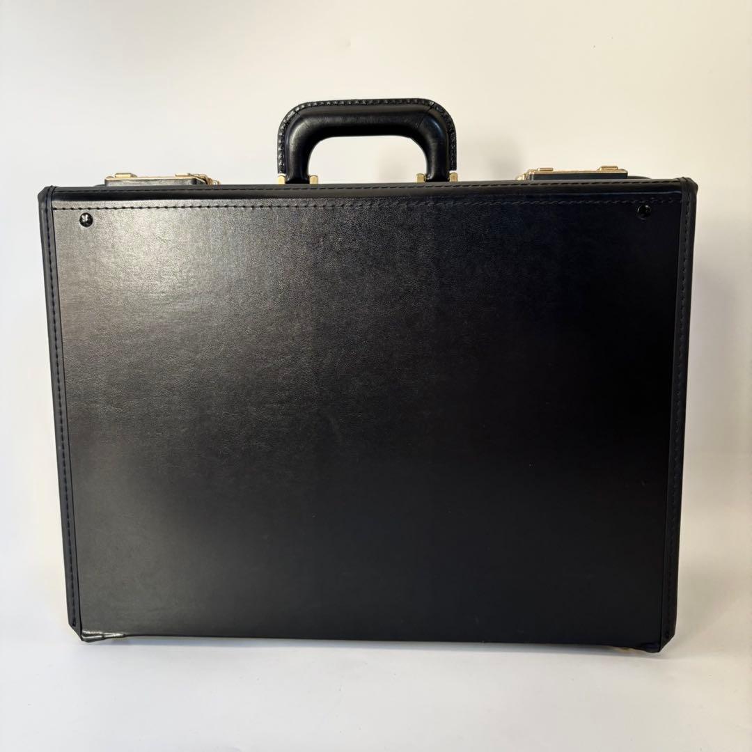 限定品✨️ JAL×ACE パイロットケース オールレザー 黒 本革