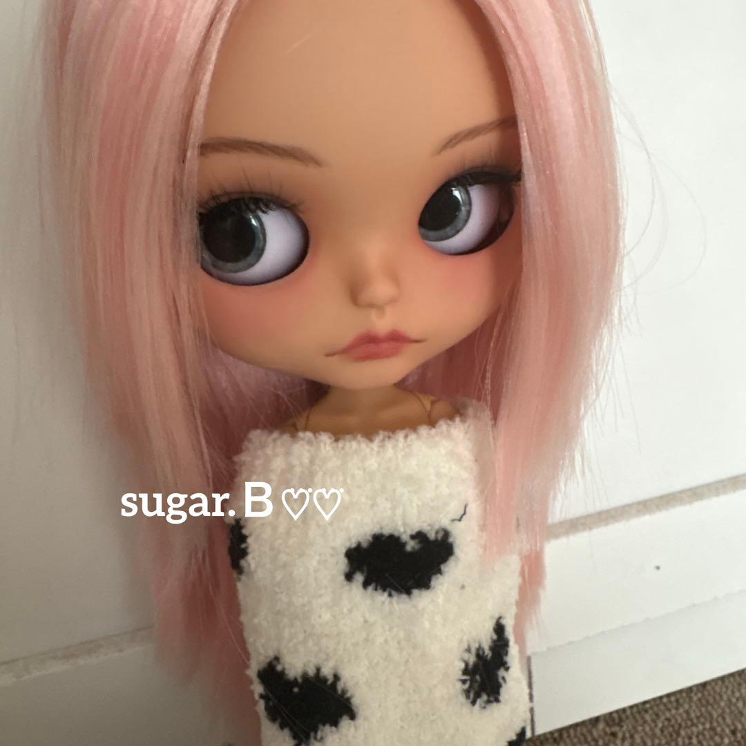 アイシードールカスタム❤︎ピンク×シルバー❤︎タン