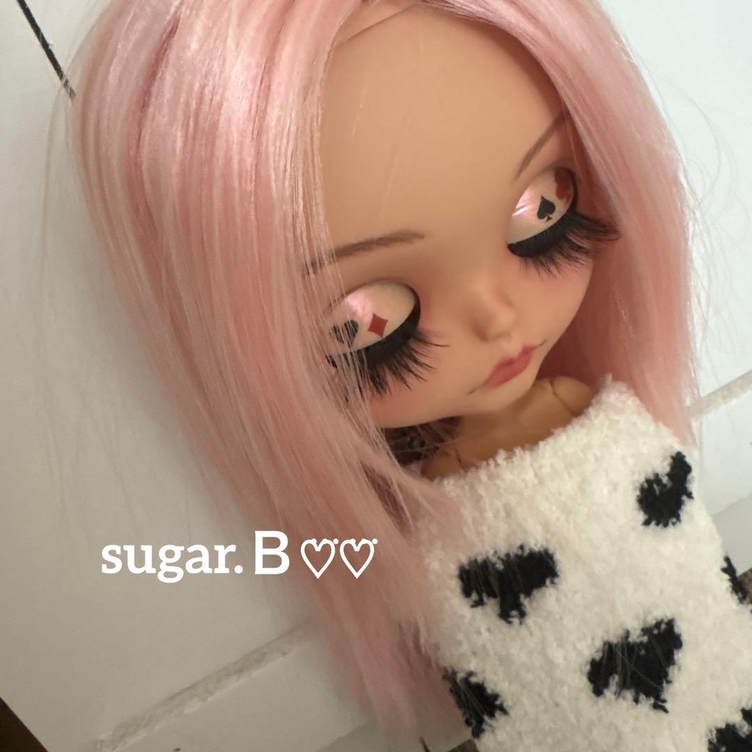 アイシードールカスタム❤︎ピンク×シルバー❤︎タン