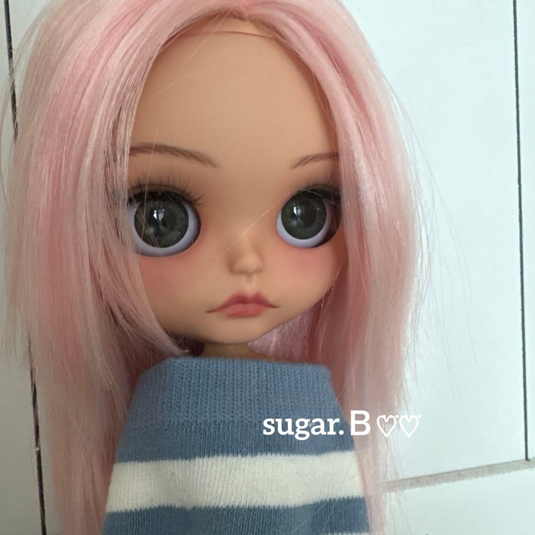 アイシードールカスタム❤︎ピンク×シルバー❤︎タン