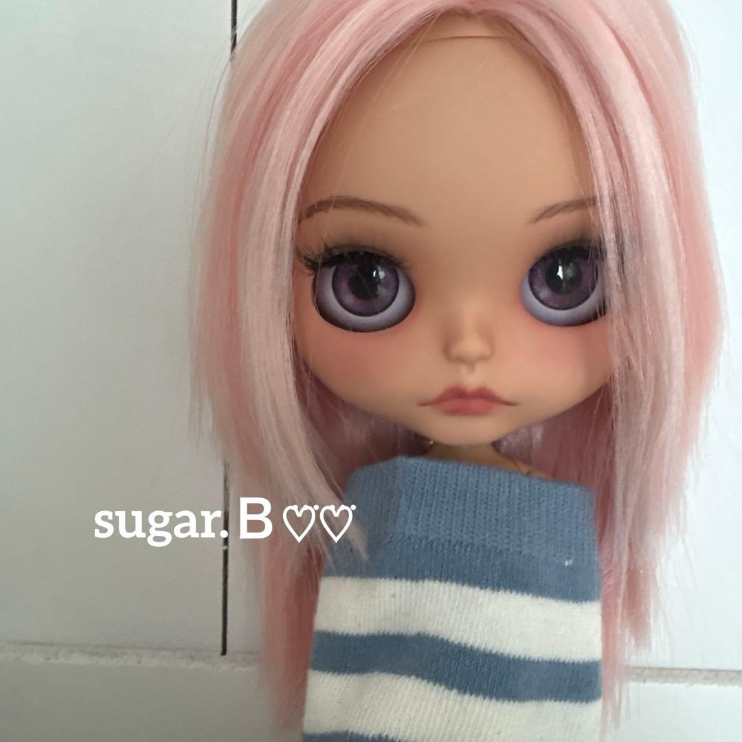 アイシードールカスタム❤︎ピンク×シルバー❤︎タン