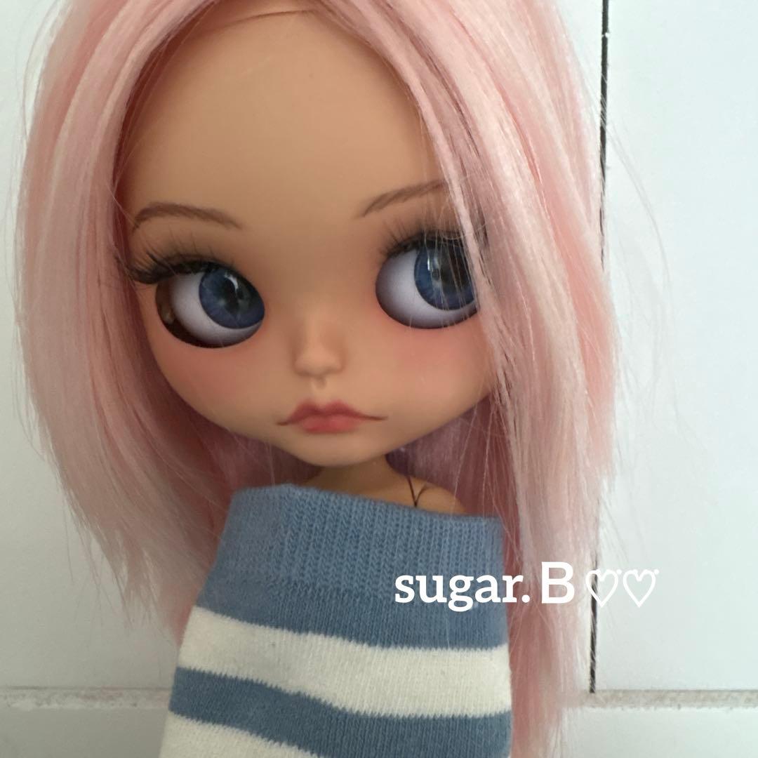 アイシードールカスタム❤︎ピンク×シルバー❤︎タン