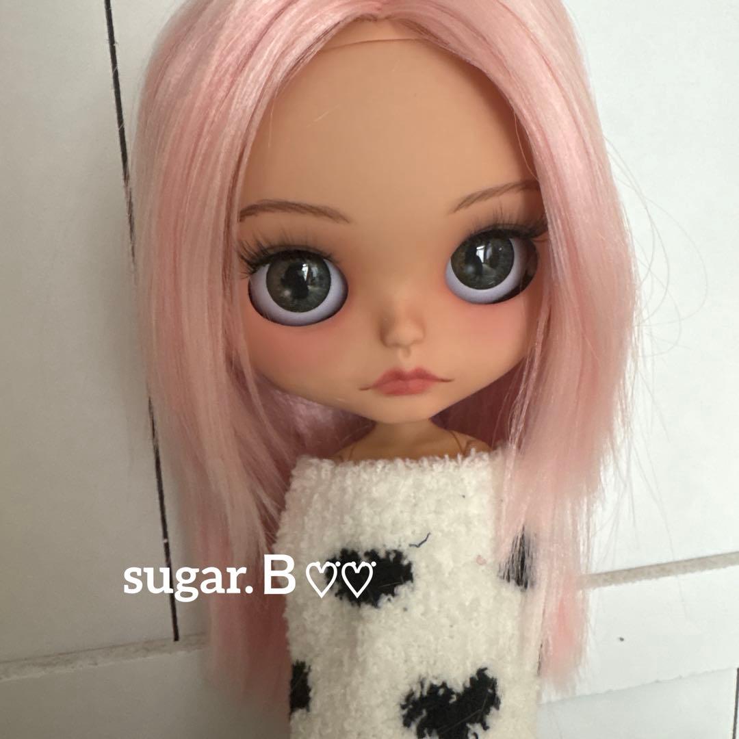 アイシードールカスタム❤︎ピンク×シルバー❤︎タン