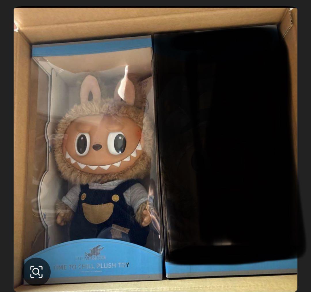 POP MART LABUBUTIME TO CHILL ぬいぐるみ