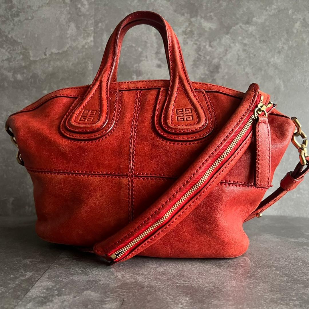 ⭐️GIVENCHY⭐️ジバンシー ナイチンゲール 2way バッグ レッド