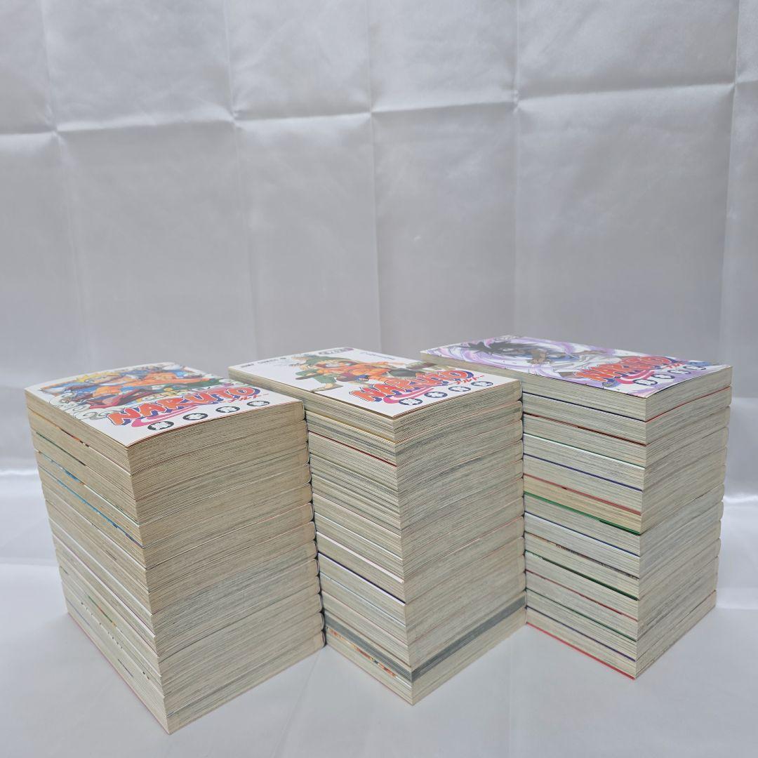 NARUTO 全72巻[完]+関連本2冊 全巻簡易クリーニング済み/N04