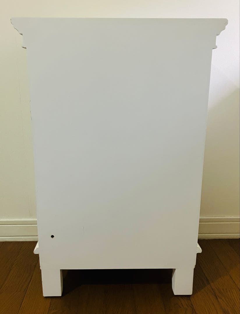 ★kino★ ベッドサイドキャビネット ホワイト