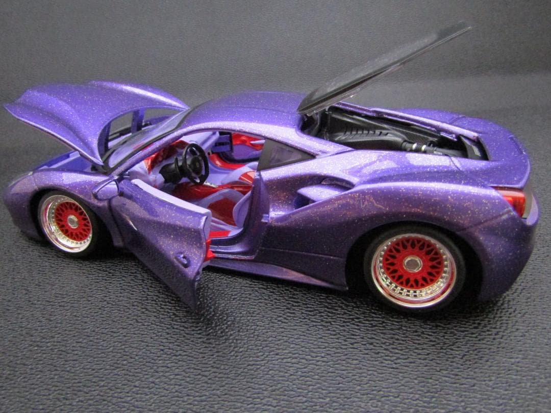 1/18　フェラーリ　Ferrari 488GTB 　オールペン　カスタム