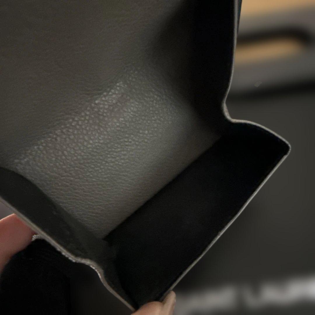 ゆうこりん YSL グレー 三つ折り財布