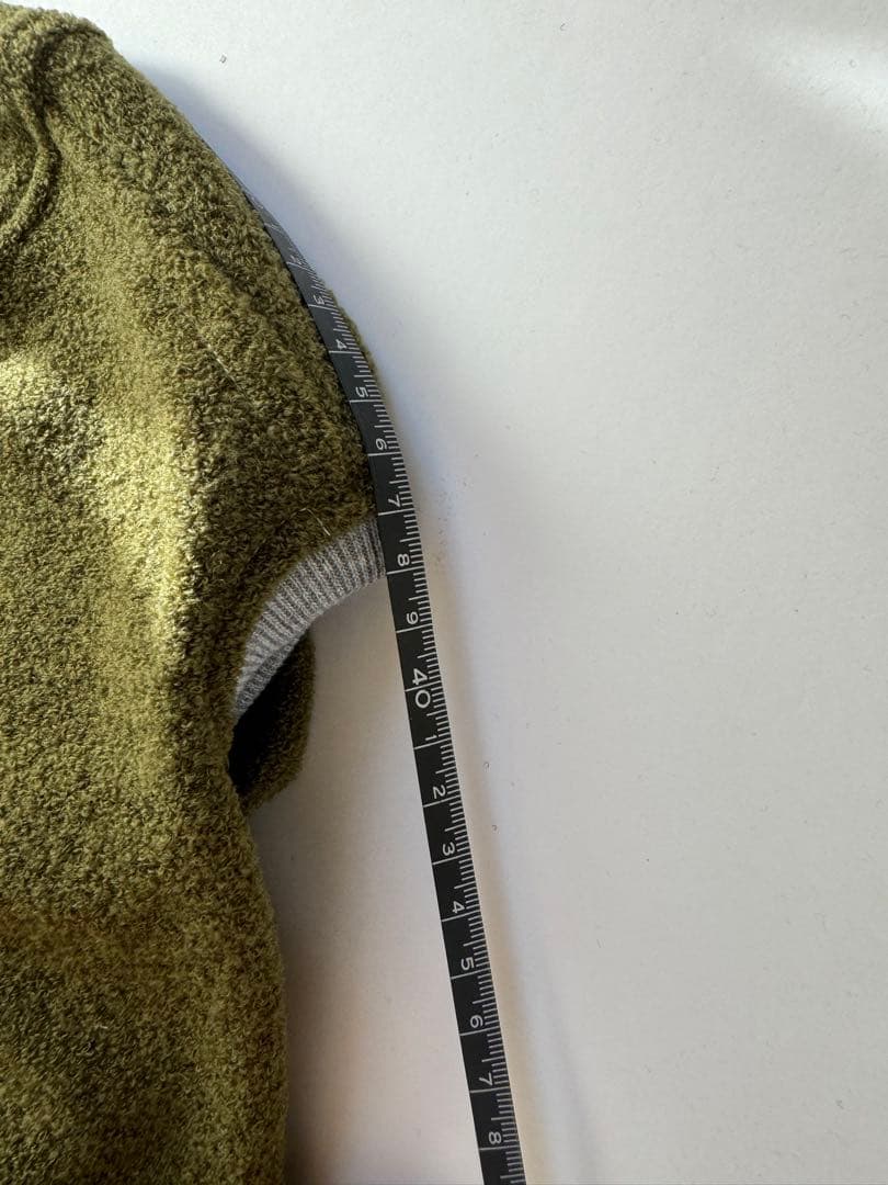 モスグリーンのロンパース　イタグレ服　犬服　ハンドメイド