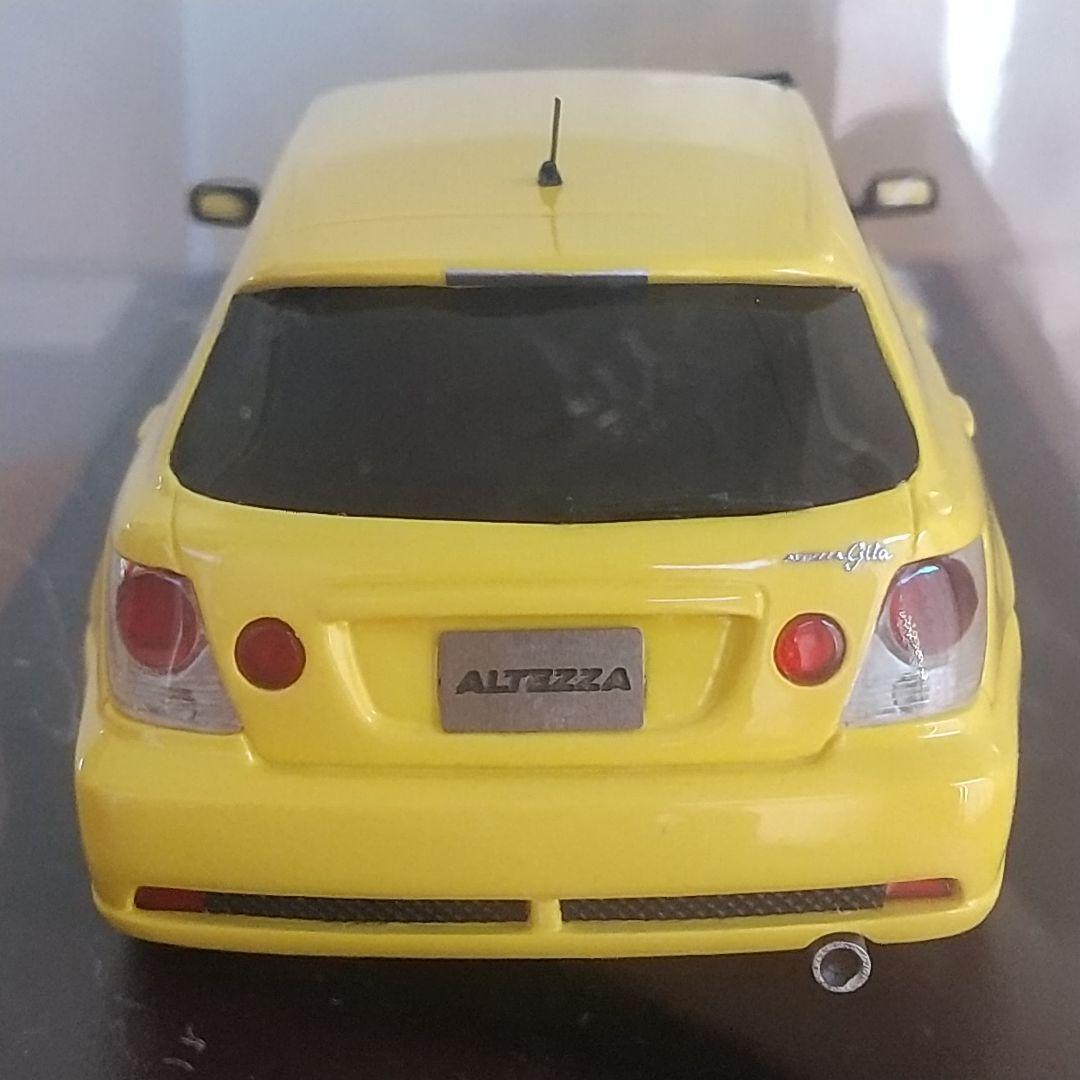 トヨタ アルテッツァジータ ミニカー イエロー ハイストーリー