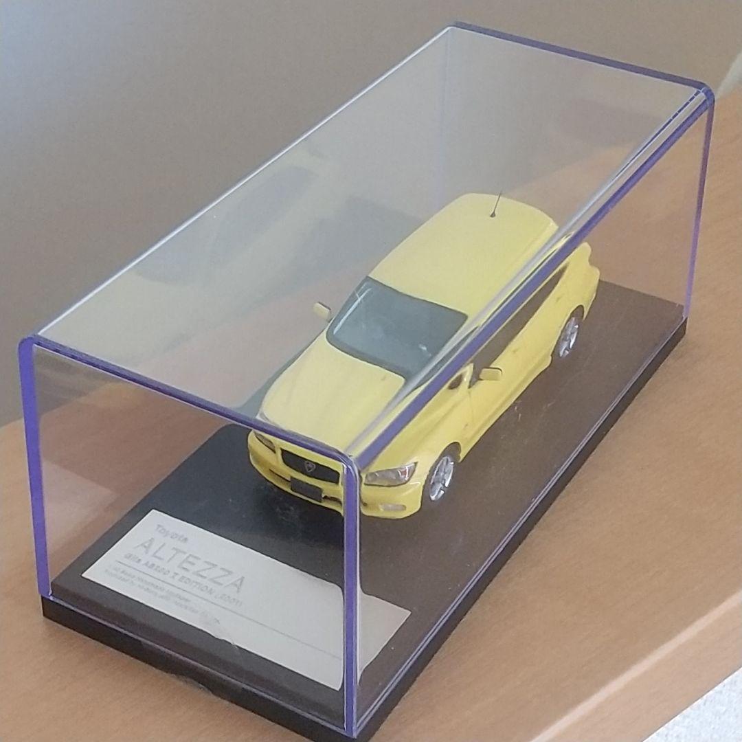 トヨタ アルテッツァジータ ミニカー イエロー ハイストーリー