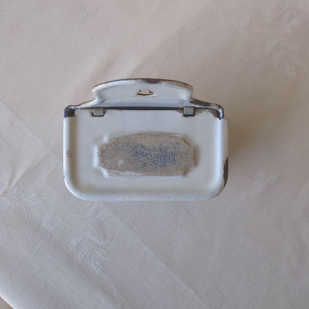 フランスアンティーク ホーロー アリュメット缶