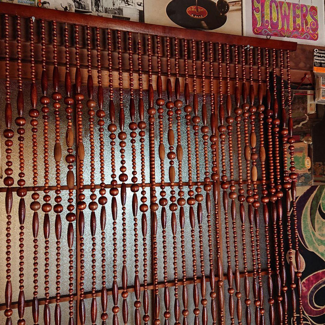 昭和レトロ 珠のれん 珠暖簾 長め