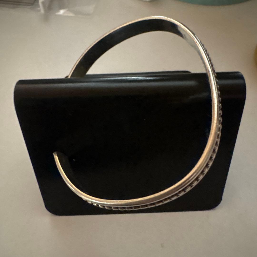 h*k様 TOM HAWK STERLING シルバー ビーズ装飾 オープンバン